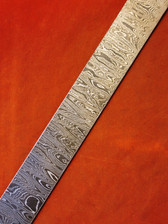 Alabama Damascus - Alabama Redneck Skin Billet ADS9980-ARS - 0.125"