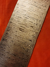 Alabama Damascus - Alabama Redneck Skin Billet ADS9973-ARS - 0.155"