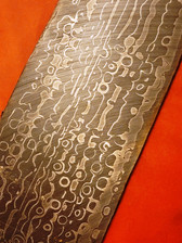 Alabama Damascus - Cherokee Rose Pattern Billet ADS9997-CHR - 0.130"