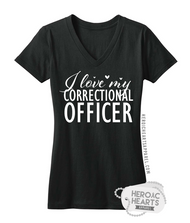 I Love My Correctional Officer Top