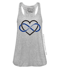 Heart Infinity Blue Lives Matter Top