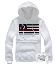 Thin Red Line American Flag Top
