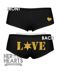 LOVE Boy Shorts (Other Badges Available)