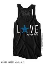 Love Never Fails (2 Prints) LEO Shirt