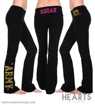 Army Leopard & Glitter Yoga Pants