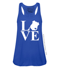 Love Square Police Shield Top
