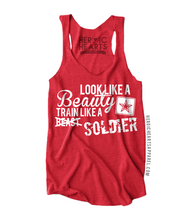 Look Like A Beauty Train Like A Soldier Shirt