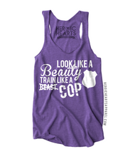 Look Like A Beauty Train Like A Cop Shirt