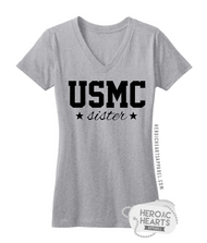 USMC [Sister] With Stars Shirt