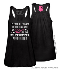 Pledge Allegiance Shirt - LEO Version
