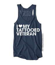 I Love My Tattooed Veteran Shirt