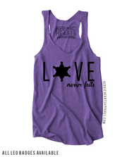 Love Never Fails LEO Shirt