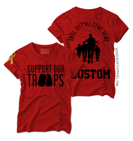 Custom Support Our Troops Red Friday Shirt