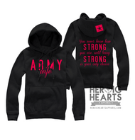 You Never Know How Strong Army Hoodie