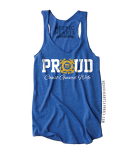 Proud Coast Guard Wife Emblem Top
