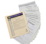 Driver Qualification File Packet - 1-Ply, Carbonless, 2 Copy, 9-1/2" W x 11-3/4" L