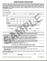 Driver Statement of On Duty Hours - Intermittent