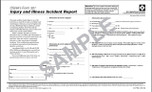 Injury & Illness Incident Report OSHA Form 301