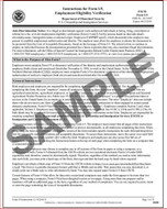 Form I-9 Employment Eligibility Verification