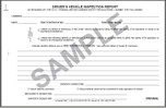 Daily Vehicle Inspection Book -3 ply Simplified Carbonless