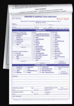 Driver Vehicle Inspection Book Numbered -3 ply Carbonless
