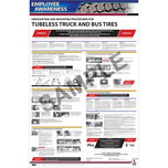Poster-Demount/Mount Procedure-Tubeless Tires