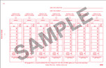 Driver Exemption Log Book -2 ply Simplified DVIR with Carbon