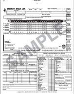 5-In-1 Driver's Daily Log Book, 2-Ply, Carbonless