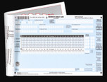 Scannable Driver's Daily Log Book, 2-Ply, w/Carbon, w/Recap, Blue