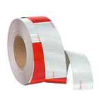 3M Conspicuity Tape - 150' Roll of 6" Red/6"White
