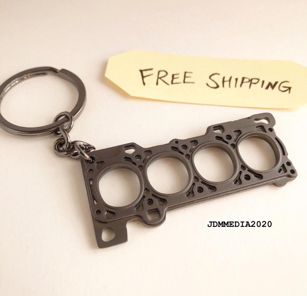 4 Cylinder Head Gasket Keychain (FREE SHIPPING) JET TECH MODELS