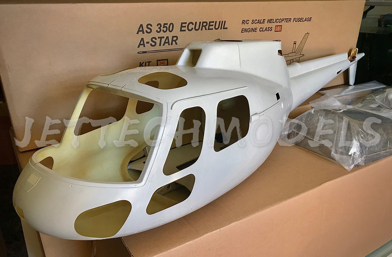 Kit AS350 Ecureuil 500 size PrePainted Fuselage for Helicopter Model