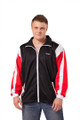Team Jacket with no hood black/red/white