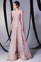 Tony Ward  Floral Gown