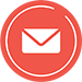 Red color background with an Email Icon represents that you can send a message to us 24/7 through email.