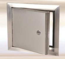 FF Systems 16 x 16 Exterior Access Panel - with piano hinge Aluminum