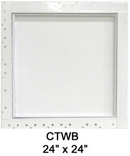 24 x 24 Concealed Frame Flush Access Panel - Wallboard Insert