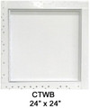 24 x 24 Concealed Frame Flush Access Panel - Wallboard Insert