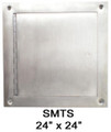 JL Industries 24 x 24 Surface-Mount Access Panel - Interior Walls and Ceilings - Stainless Steel