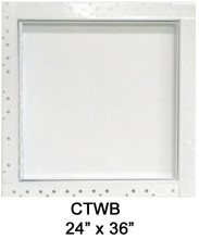 24 x 36 Concealed Frame Flush Access Panel - Wallboard Insert