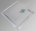 Cendrex 24 x 24 Flush Aluminum Floor Hatch - Cendrex