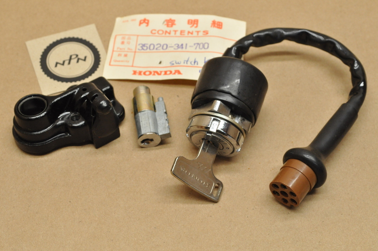 NOS Honda CB350 F CB360 CB500 CB550 CB750 Ignition Switch & Lock Set