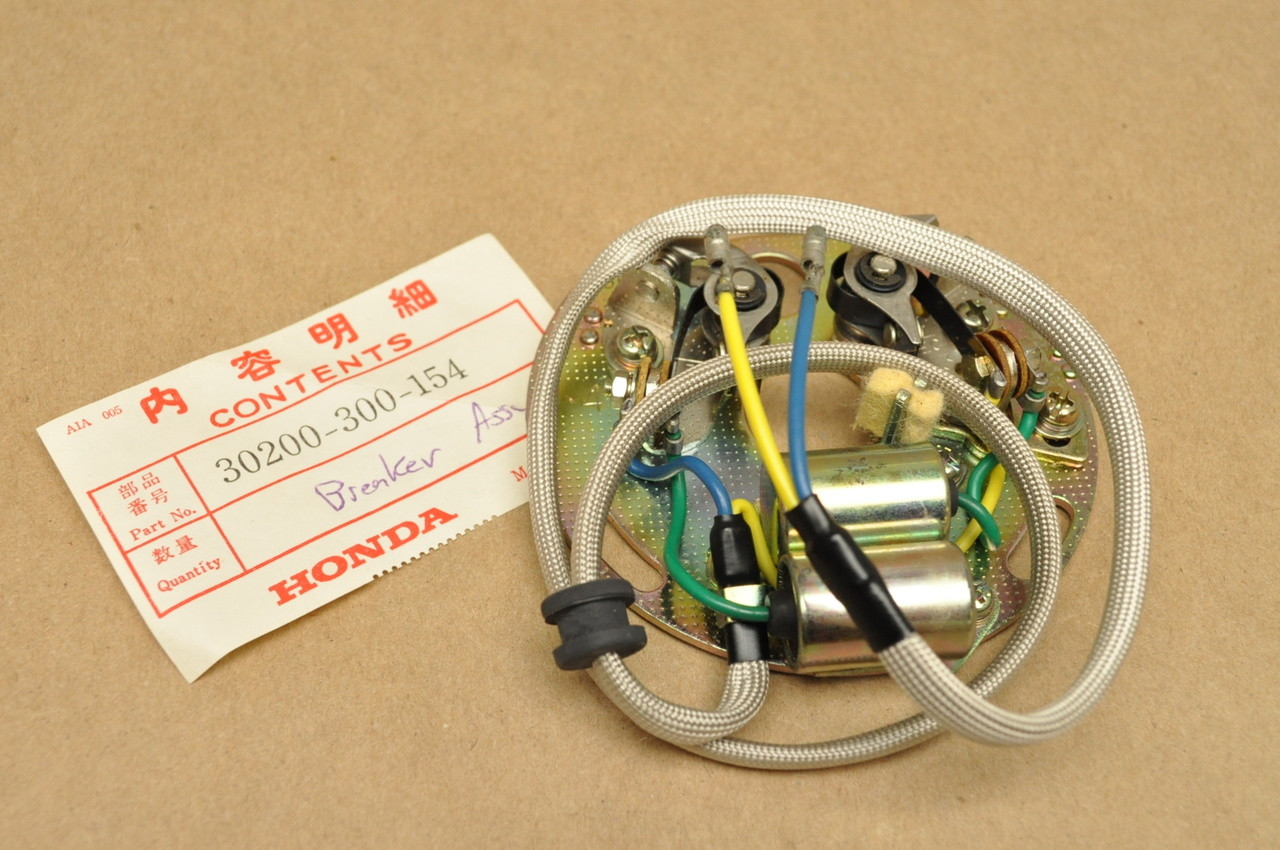 NOS Honda CB750 CB750F Points Breaker Plate Assembly 30200300154