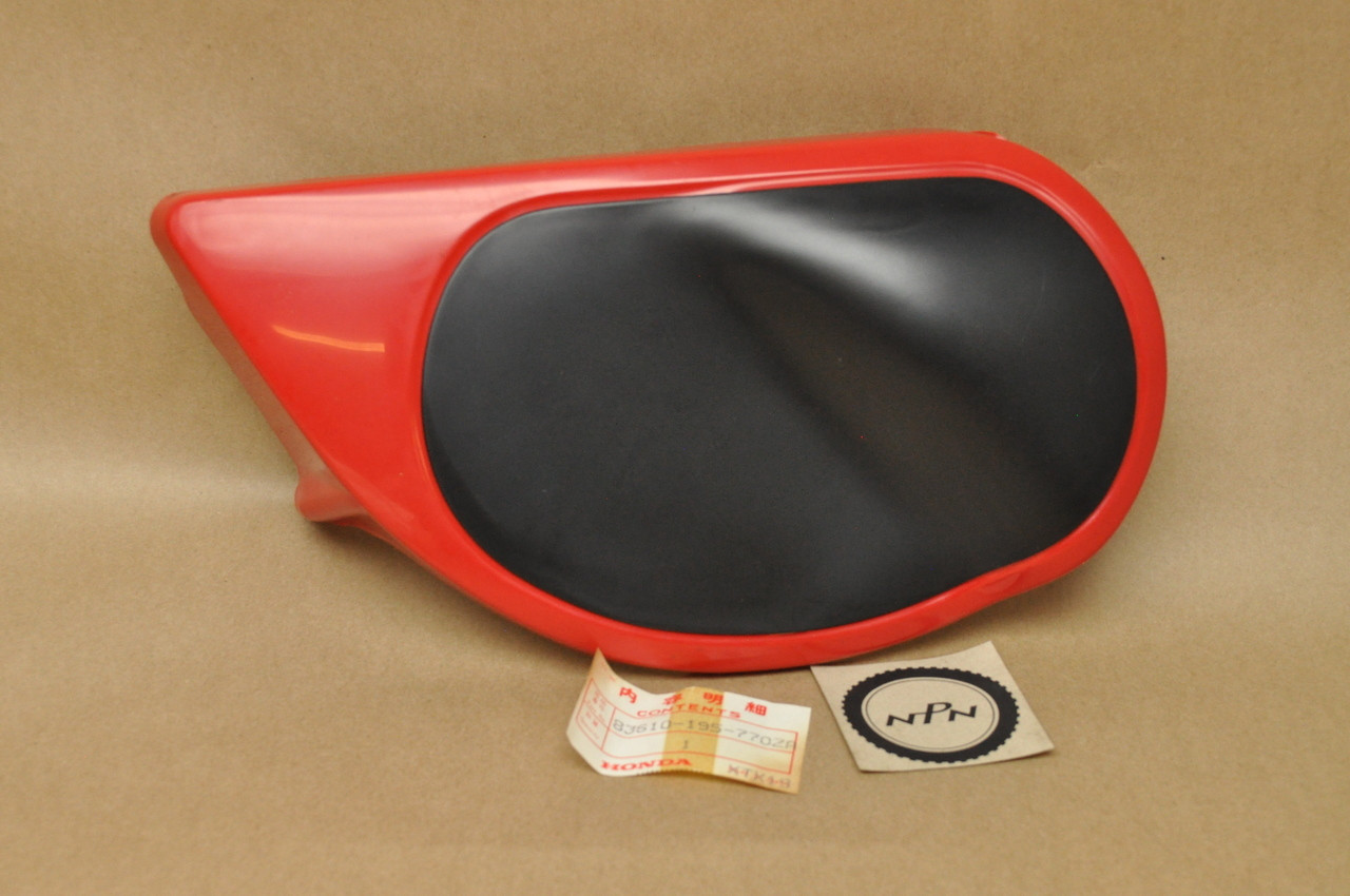 NOS Honda 198182 XL80 S 1982 XL100 S Left Side Cover 83610195770 ZA