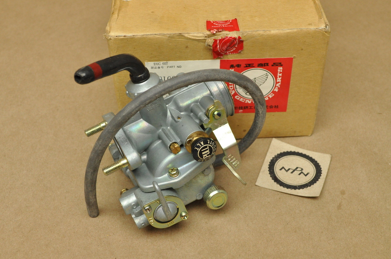 NOS Honda CT90 Trail 90 K41977 Carburetor Assembly 16100102702 NOS