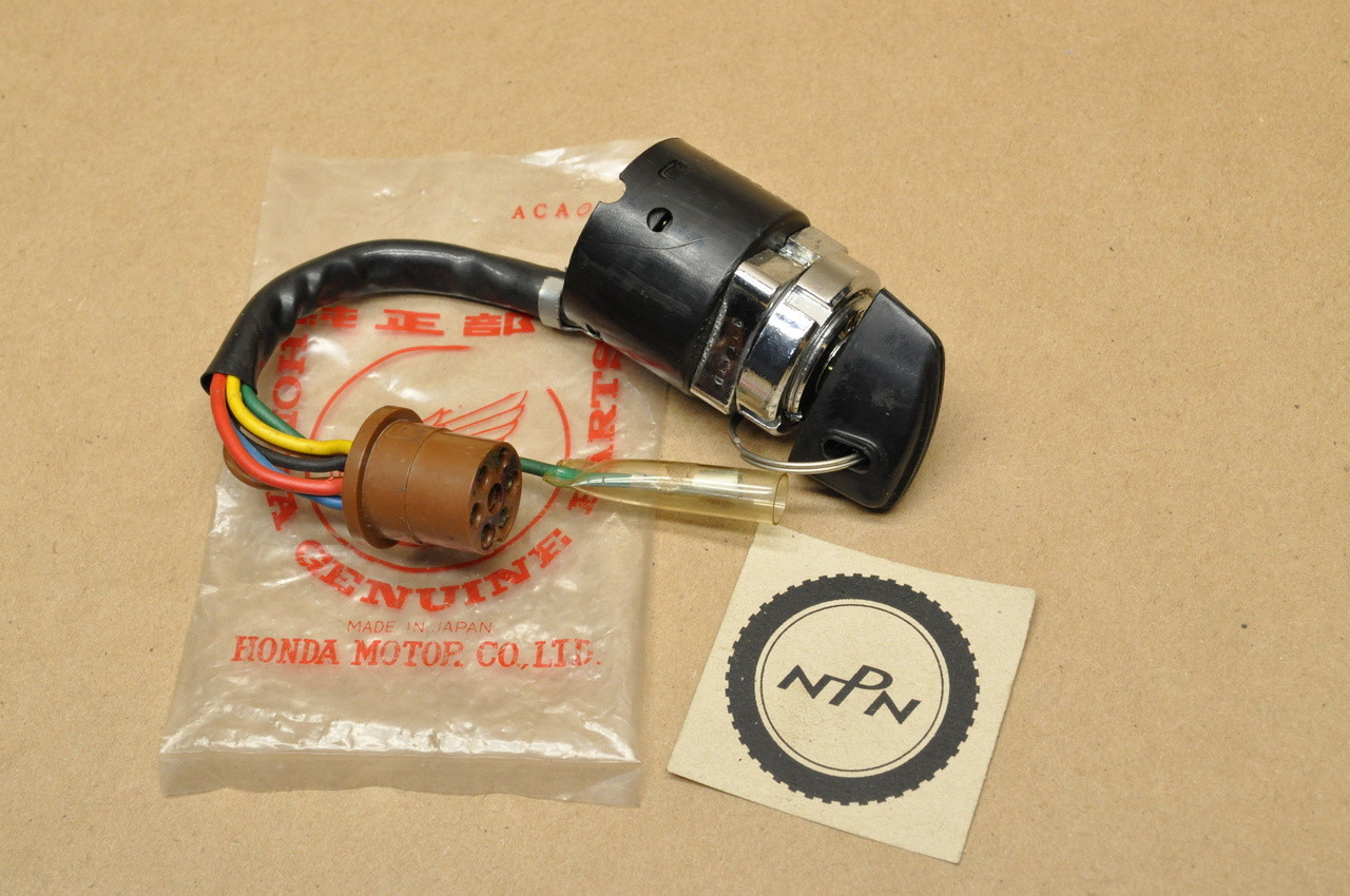 NOS Honda 197779 CT70 Ignition Switch & Key Set 35010126720 NOS