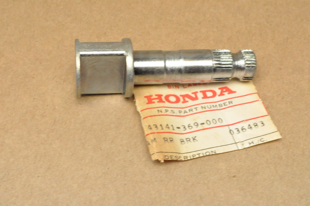 NOS Honda CB350F CB360 CB400 F CJ360 CL360 Rear Brake Panel Cam Shaft