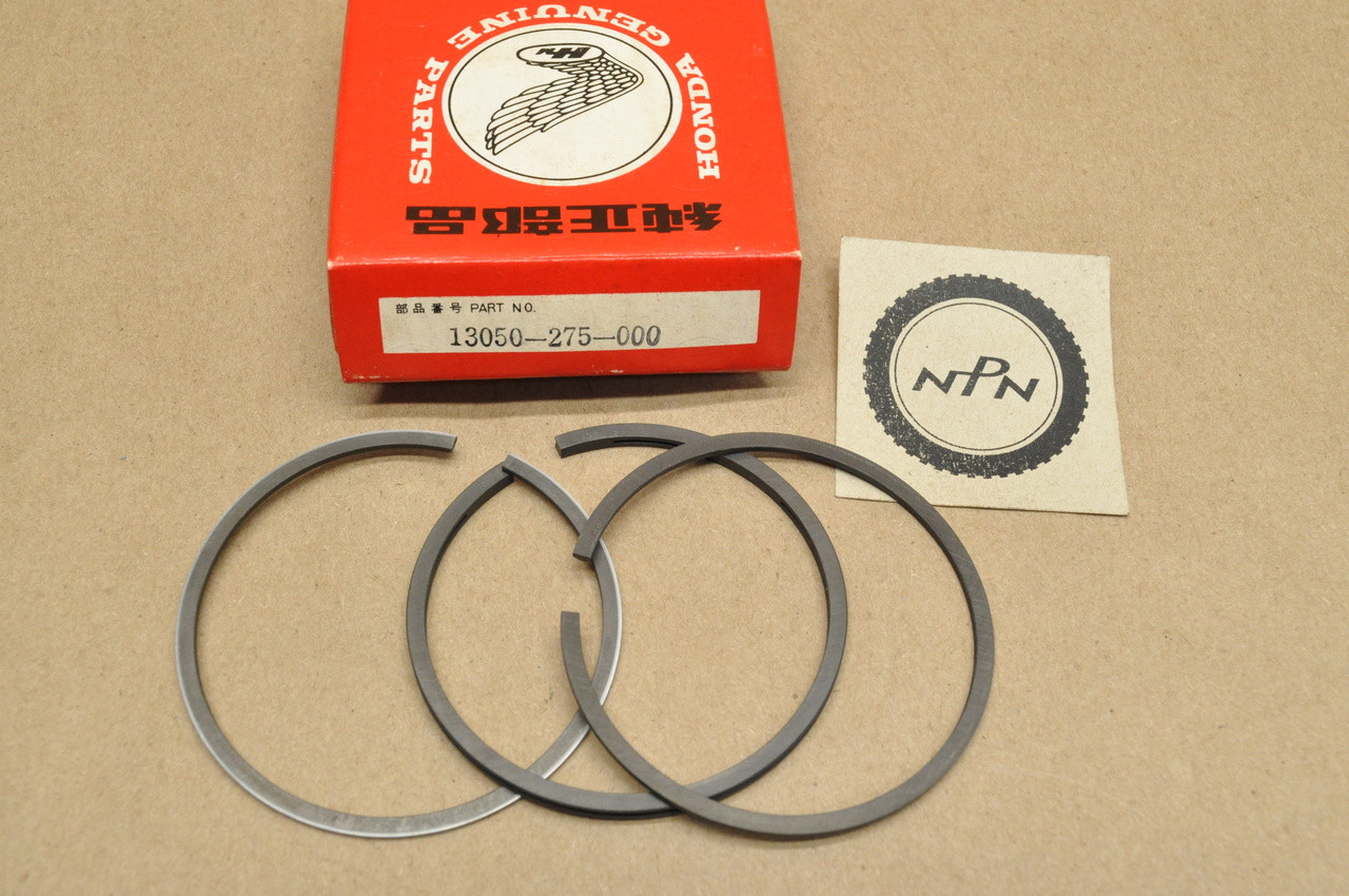 NOS Honda CA77 CB77 CL77 1.00 Oversize Piston Ring Set For 1 Piston = 3