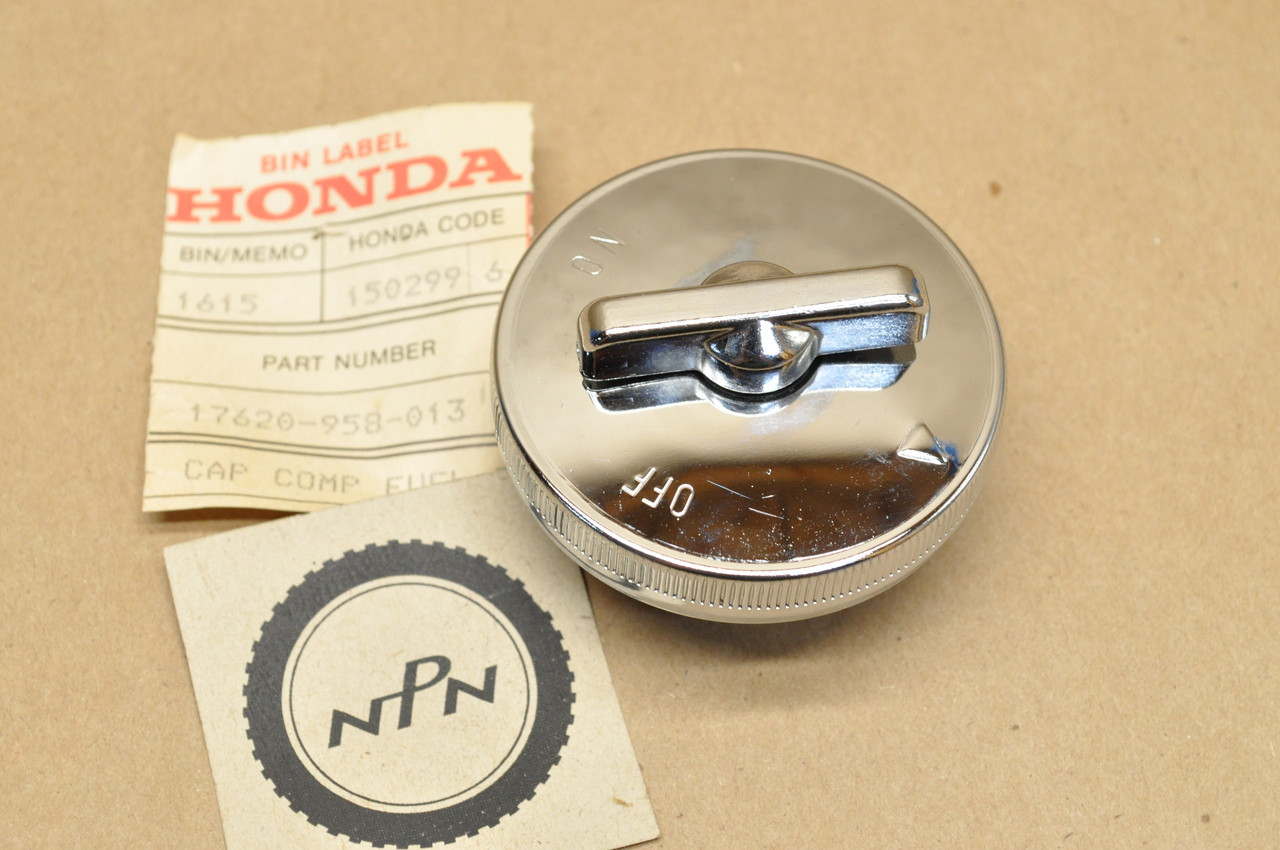 NOS Honda ATC110 ATC185 ATC200 ATC70 QA50 Z50 Gas Fuel Tank Filler Cap