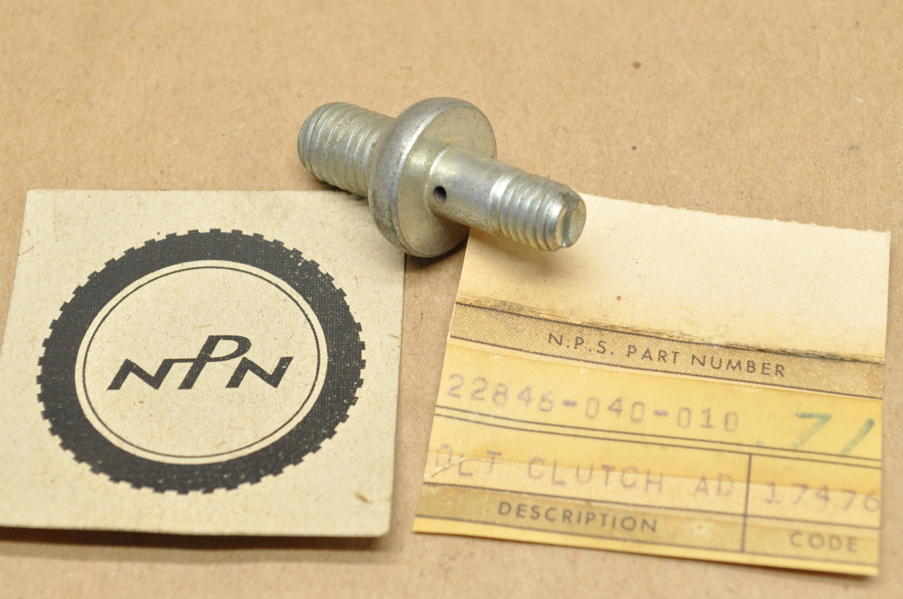 NOS Honda ATC70 C70 CT70 Trail 70 TRX70 Z50 Clutch Adjusting Bolt 22846